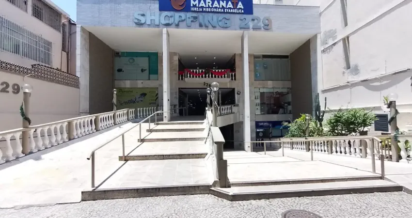 Aluguel de sala comercial com 31 m² no shopping 229 na rua conde de bonfim – tijuca!!!