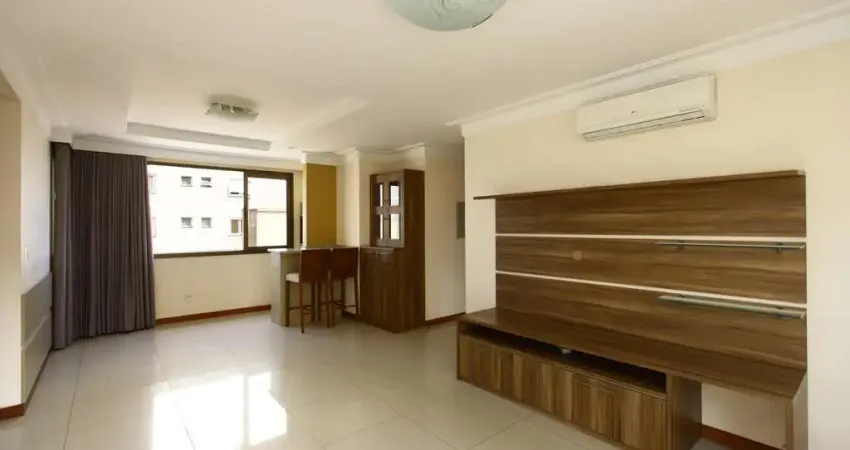 Apartamento 02 dormitórios semi mobiliado 74 m2 02 garagens