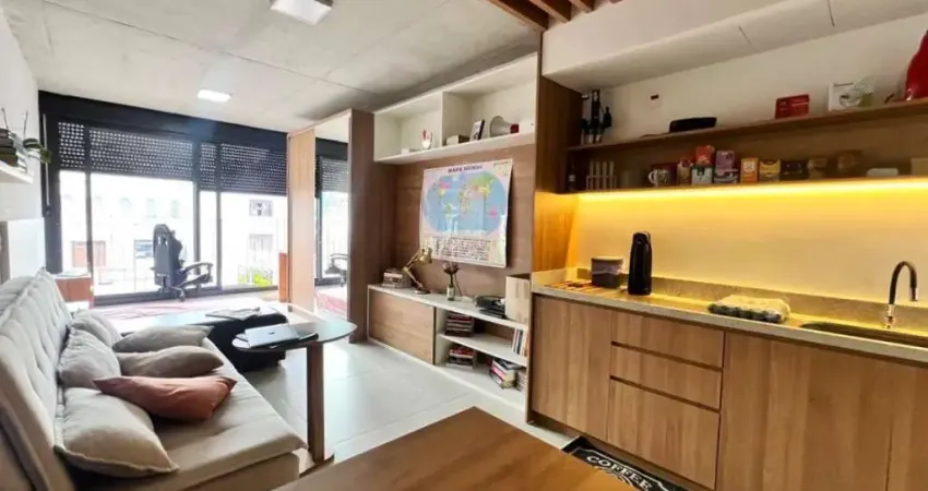 Studio semimobiliado na av. venâncio aires próximo ao hps, ufrgs, hosp. clinicas