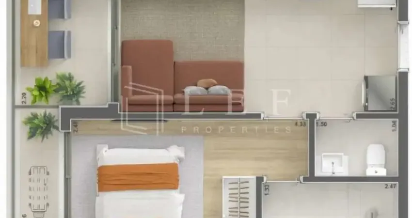 Apartamento com 1 quarto à venda na Rua Flórida, --, Cidade Monções, São Paulo