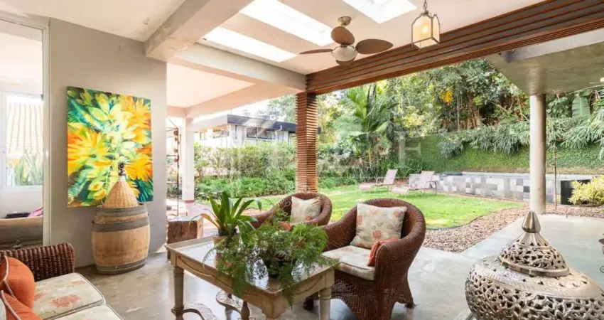 Casa em condomínio fechado com 4 quartos para alugar na Rua Itapaiuna, --, Jardim Morumbi, São Paulo