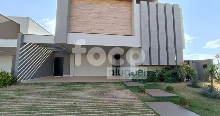 Casa em condomínio para aluguel, 3 quartos, 3 suítes, 4 vagas, granja marileusa - uberlândia/mg