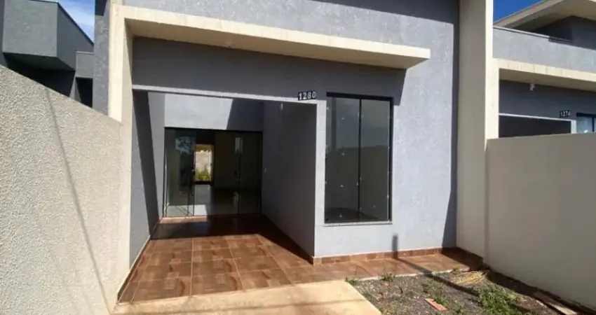 Casa no panorama loteamento lorenzetti com sobra de terreno nos fundos!