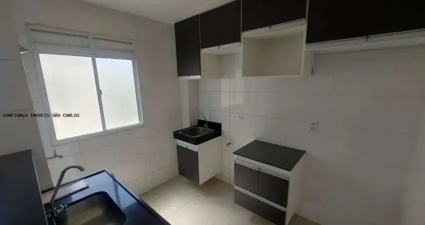 Apartamento para locação em são carlos, residencial monsenhor romeu tortorelli, 2 dormitórios, 1 banheiro, 1 vaga