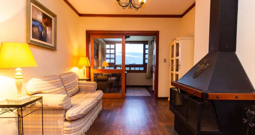 Cobertura com vista à venda ,03 dormitórios,01 suíte, 01 vaga de garagem - centro - gramado rs