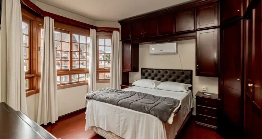 Cobertura dúplex à venda, 4 dormitórios, 2 suítes, hidromassagem, 01 vaga, centro - gramado rs