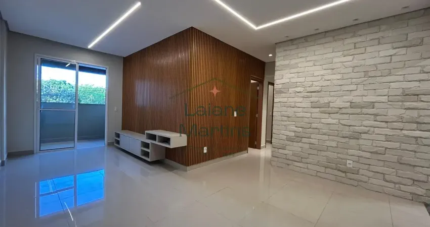 Apartamento novo na 306 sul - 3 quartos (uma suíte) - 80 m² - 2 vagas - semi  mobiliado