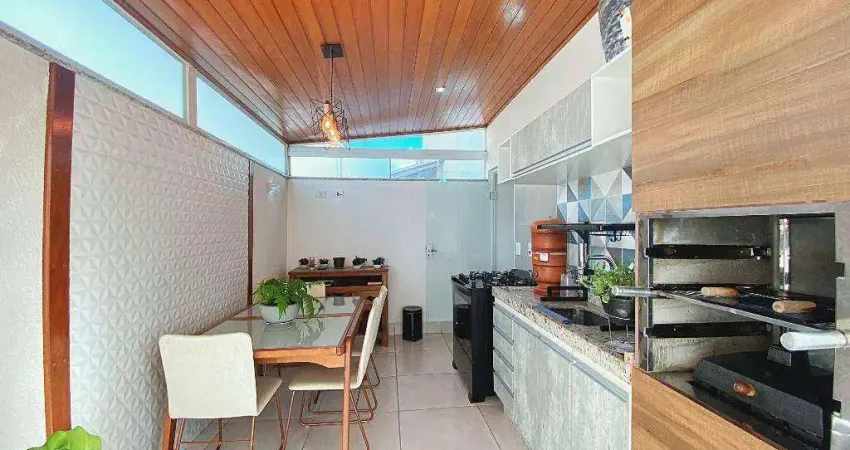 Cobertura duplex com 3 dormitórios à venda, 162 m² por r$ 850.000 - nova pouso alegre - pouso alegre/mg