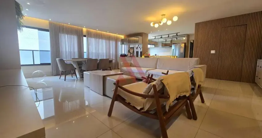 Cenarium vaca brava - setor bueno apartamento 160m² com 3 suítes plenas com closet e hidromassagem a poucos metros do parque vaca brava