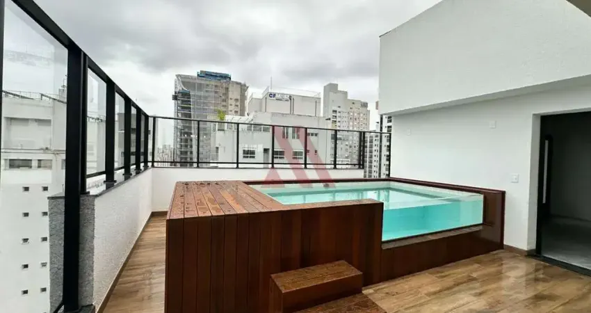 Ares Marista - Cobertura no setor Marista 4 suítes, piscina privativa e vista definitiva para o parque