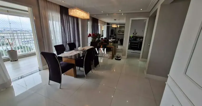 Apartamento a venda, vila augusta, 3 quartos sendo 3 suítes.