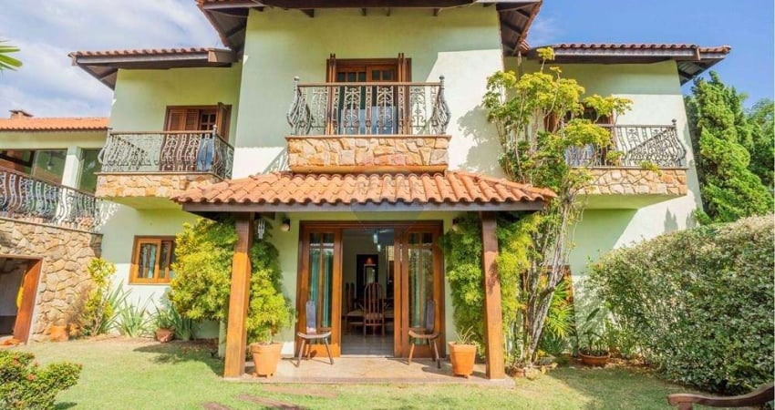 Casa em condomínio moinho de vento – valinhos/sp | 4 dorms, piscina & gourmet