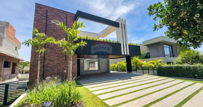 Lindo sobrado novo à venda, 3 quartos sendo 3 suites, r$ 3.250.000,00, cond villaggio paradiso itatiba-sp