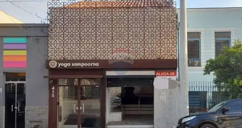 Imóvel Comercial | Rua Campos Sales, Centro | Alta Visibilidade | 180m² | 2 Vitrines | 2 Banheiros - R$ 3.500