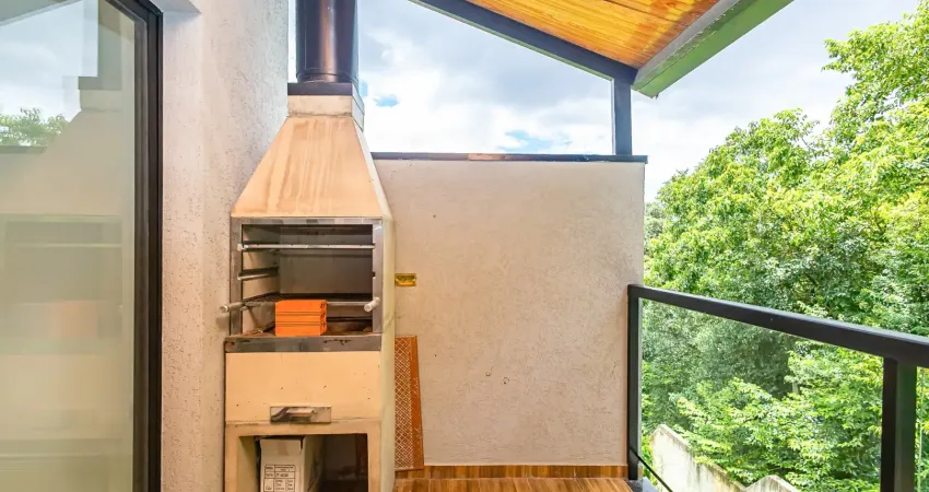 Refúgio Urbano de Luxo: Sua Mansão Suspensa com Vista para o Bosque no Santa Cândida