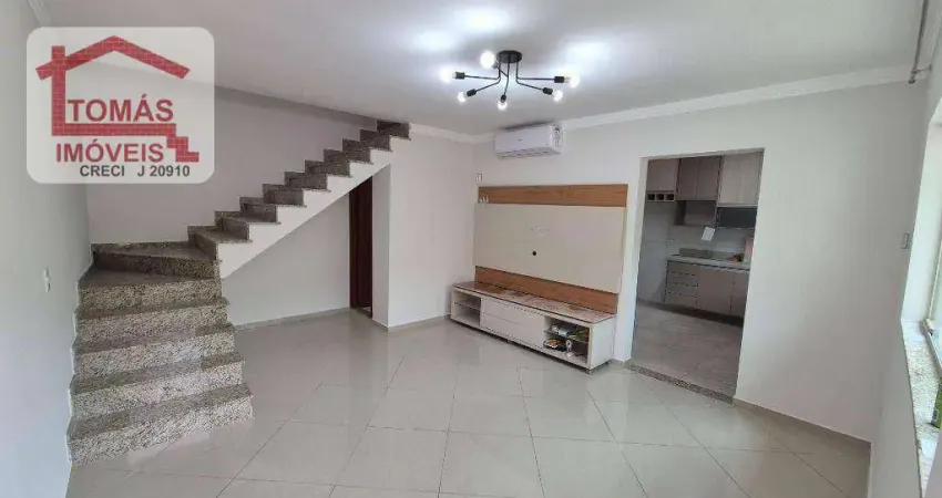 Sobrado com 2 dorms, 5 vagas e semi-mobiliado para alugar, 120 m² por r$ 4.500/mês - pirituba - são paulo/sp