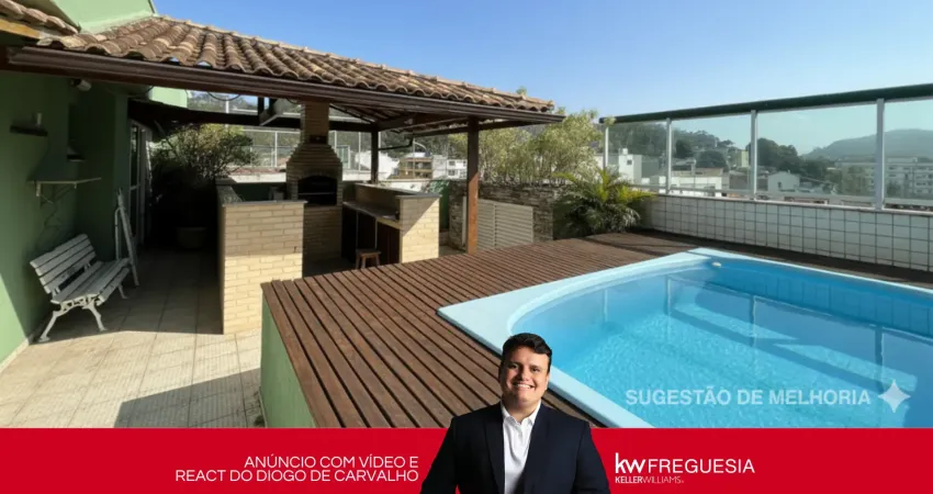 Maravilhosa cobertura duplex na geminiano gois - cond freguesia special