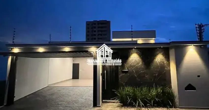 Lindíssima casa nova no novo mundo com 3/4 um suite closet e área gourmet