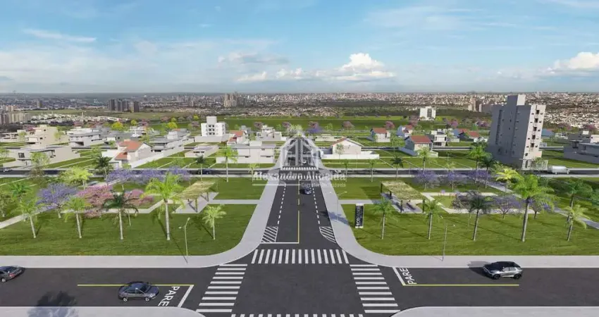 Terreno disponível na zona sul -  loteamento ecopark (i e ii) em uberlândia-mg.