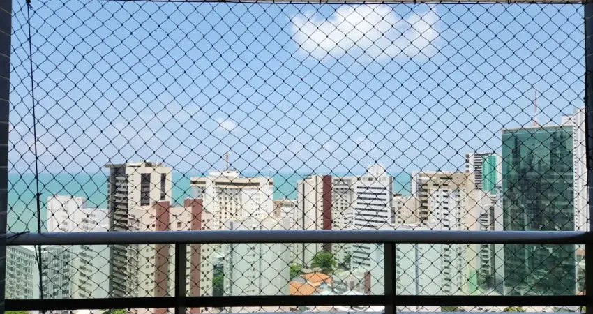Apartamento mobiliado próximo ao mar na avenida conselheiro aguiar em boa viagem