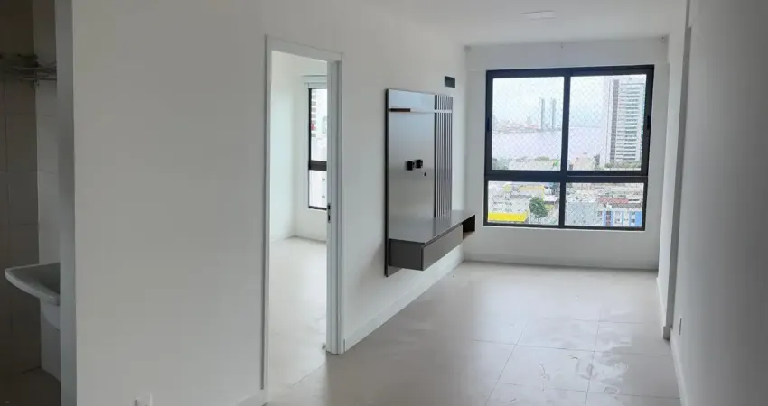 Apartamento 1 quarto semi mobiliado vista livre em boa viagem pina recife