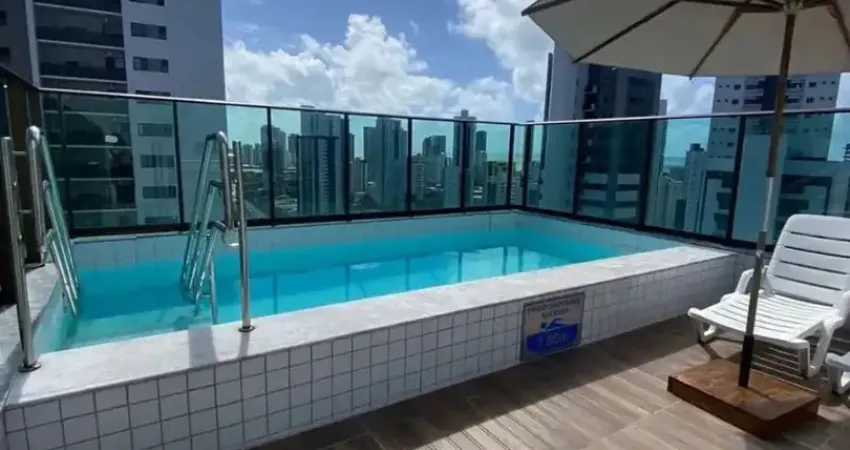 1 quarto mobiliado em boa viagem próximo ao colegio santa maria e carrefour