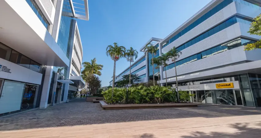 Sala comercial alto padrão mobiliada 45m² e vaga no square sc