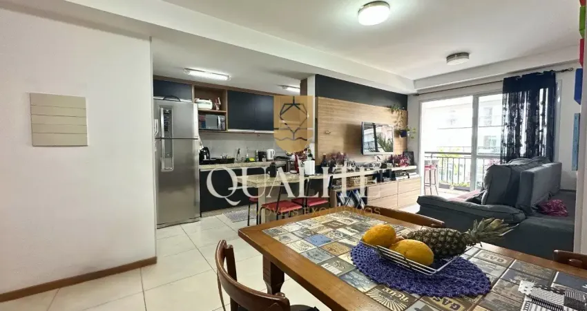 Apartamento à venda - 2 dormitórios em condomínio club no abraão, florianópolis