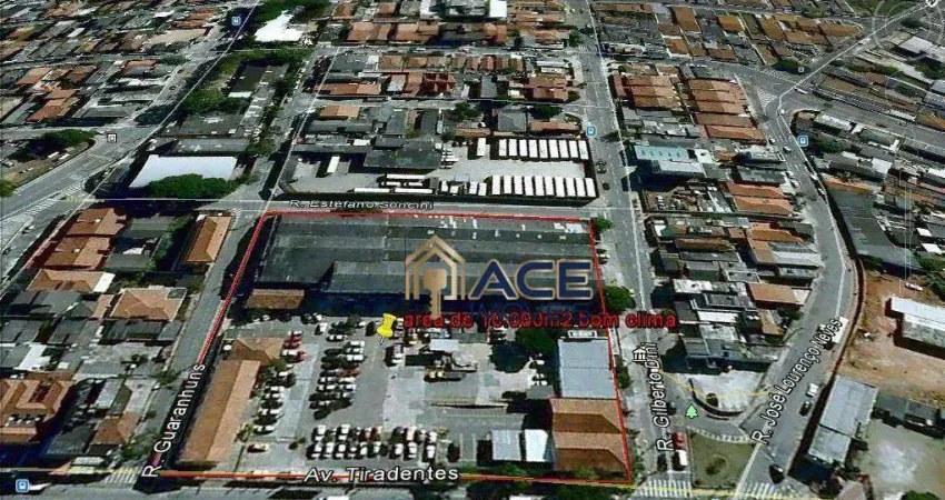 Área com 10.000 m². à venda por r$ 50.000.000 - bom clima - guarulhos/sp