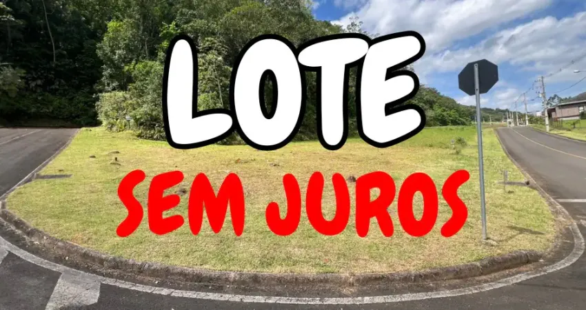 Lote de esquina á venda sem juros no centro de nova veneza parcelados no boleto