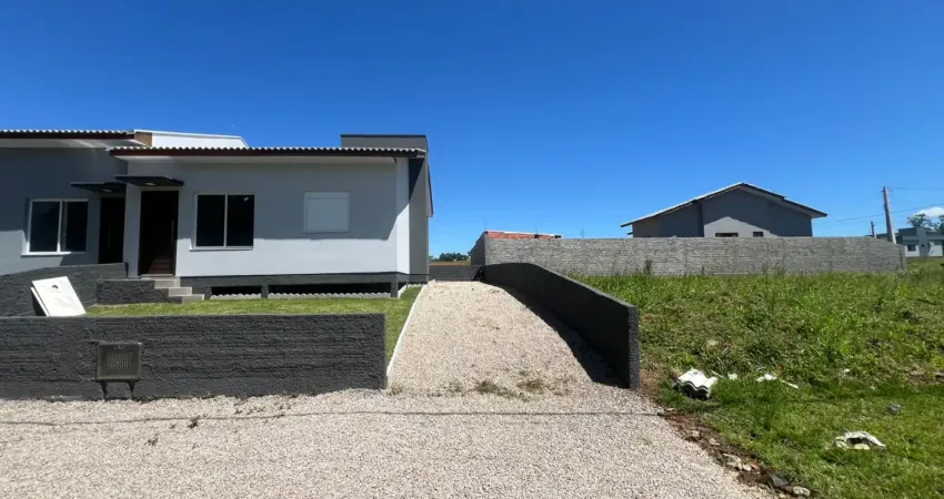 Excelente casa geminada á venda. casa nova! em içara no bairro poço 3