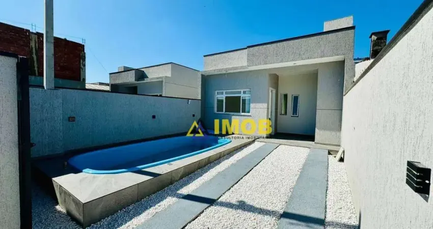 CASA À VENDA  COM PISCINA 3 QUARTOS - BREJATUBA GUARATUBA