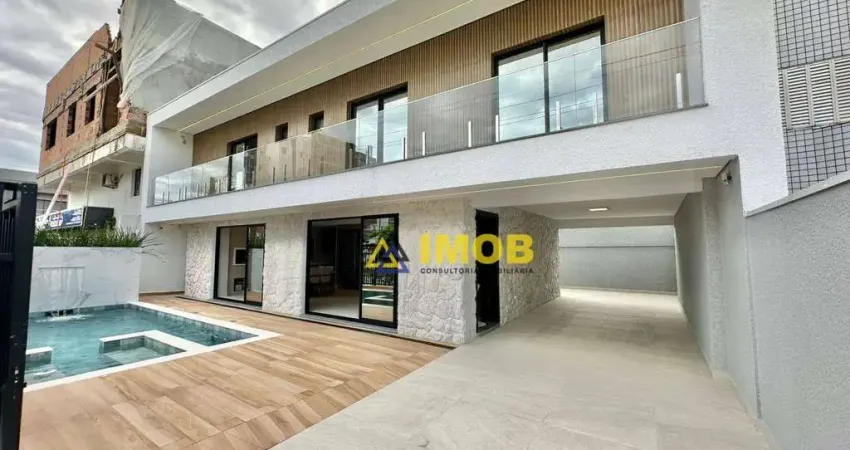 Casa Luxo 4 Suítes Piscina Cascata Centro Guaratuba