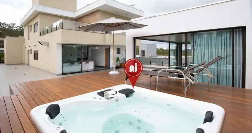 Casa com 7 dormitórios à venda, 449 m² por r$ 4.100.000,00 - alphaville - lagoa dos ingleses - nova lima/mg