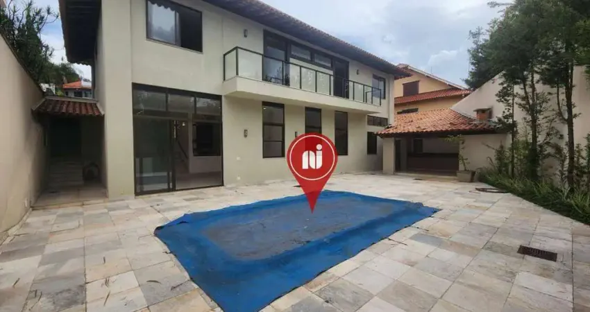 Casa com 5 dormitórios à venda, 560 m² por r$ 3.200.000,00 - belvedere - belo horizonte/mg