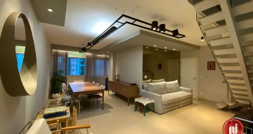Cobertura semi-mobiliada com 4 dormitórios à venda, 246 m² por R$ 1.900.000 - Buritis - Belo Horizonte/MG