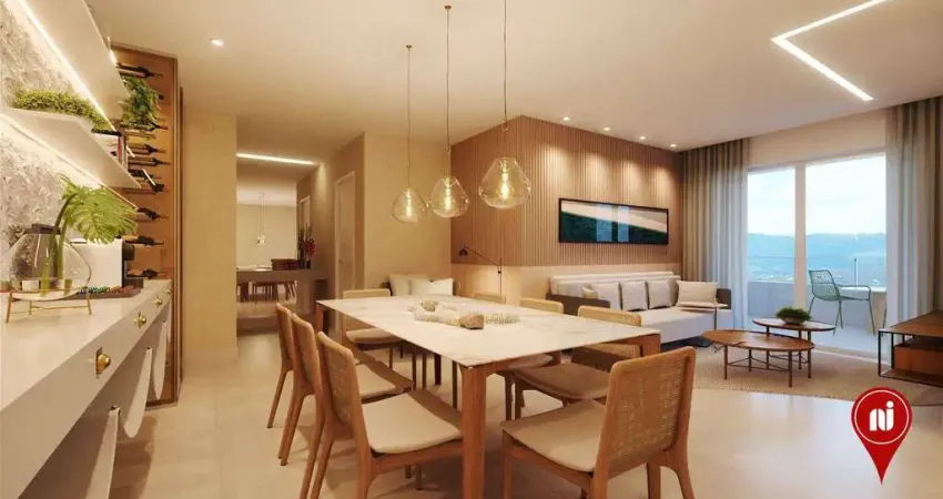 Apartamento com 4 dormitórios à venda, 180 m² por r$ 3.260.000,00 - vila da serra - nova lima/mg