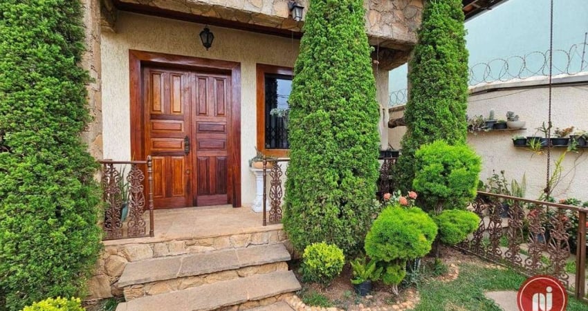 Casa com 5 dormitórios à venda, 542 m² por R$ 1.500.000,00 - Havaí - Belo Horizonte/MG