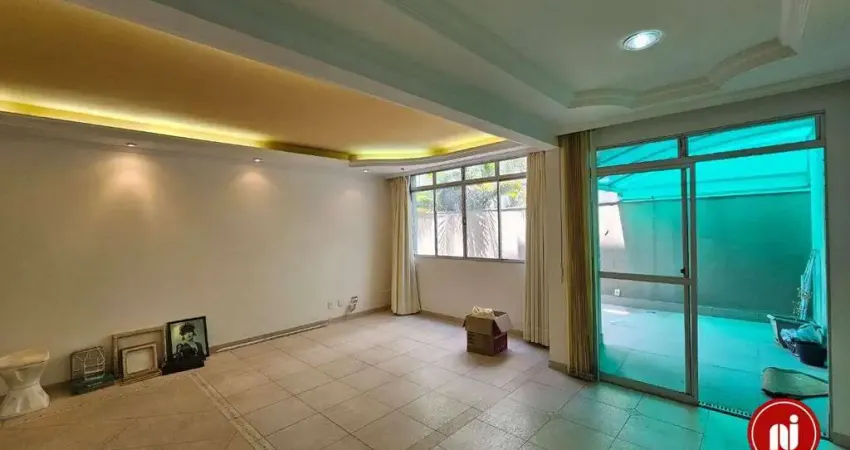 Apartamento garden com 3 dormitórios para alugar, 135 m² por r$ 4.741,00/mês - buritis - belo horizonte/mg