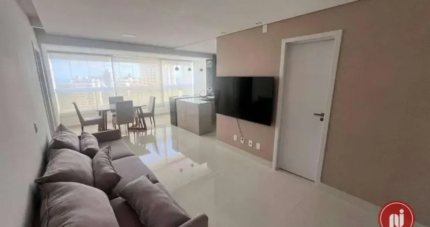 Apartamento com 1 dormitório para alugar, 56 m² por r$ 6.542,00/mês - vila da serra - nova lima/mg