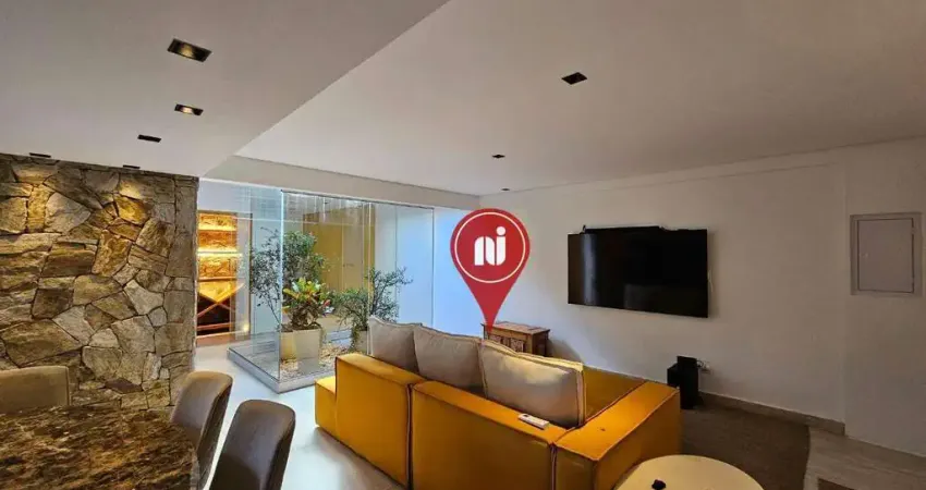 Apartamento com 3 dormitórios, 176 m² - venda por r$ 1.700.000,00 ou aluguel por r$ 13.500,00/mês - buritis - belo horizonte/mg