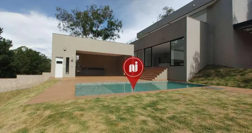 Casa com 4 dormitórios à venda, 500 m² por r$ 2.800.000,00 - alphaville - lagoa dos ingleses - nova lima/mg