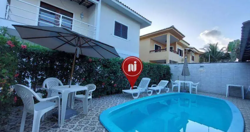 Apartamento mobiliado com 2 dormitórios à venda, 90 m² por r$ 600.000 - paraíso dos pataxós - porto seguro/ba