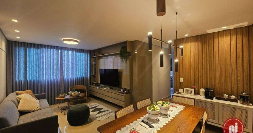 Apartamento com 3 dormitórios à venda, 75 m² por R$ 790.000,00 - Buritis - Belo Horizonte/MG