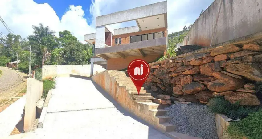 Casa com 4 dormitórios à venda, 271 m² por r$ 2.430.000,00 - ville de montagne - nova lima/mg