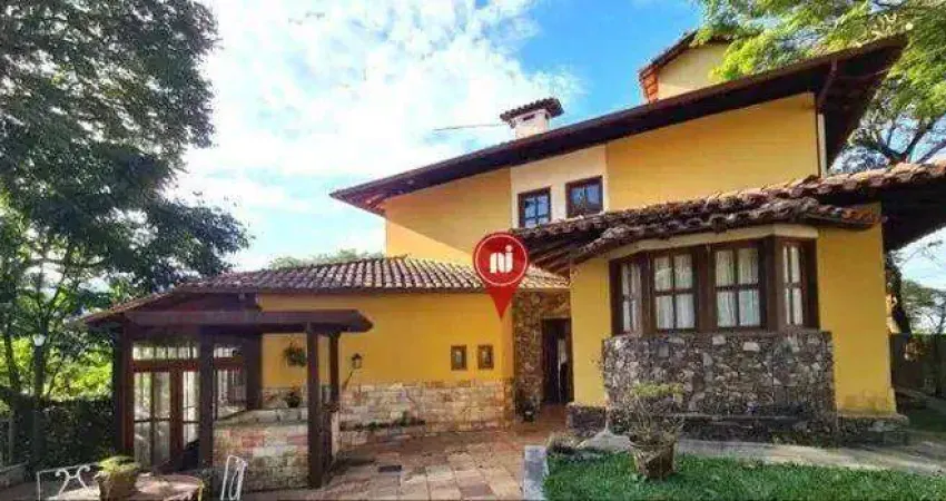 Casa com 3 dormitórios à venda, 450 m² por r$ 2.490.000,00 - ville de montagne - nova lima/mg