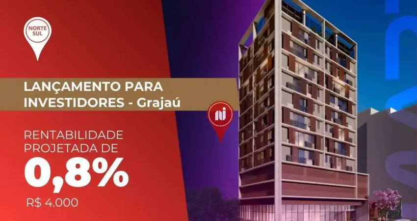 Apartamento com 1 dormitório à venda, 32 m² por r$ 455.000,00 - grajaú - belo horizonte/mg