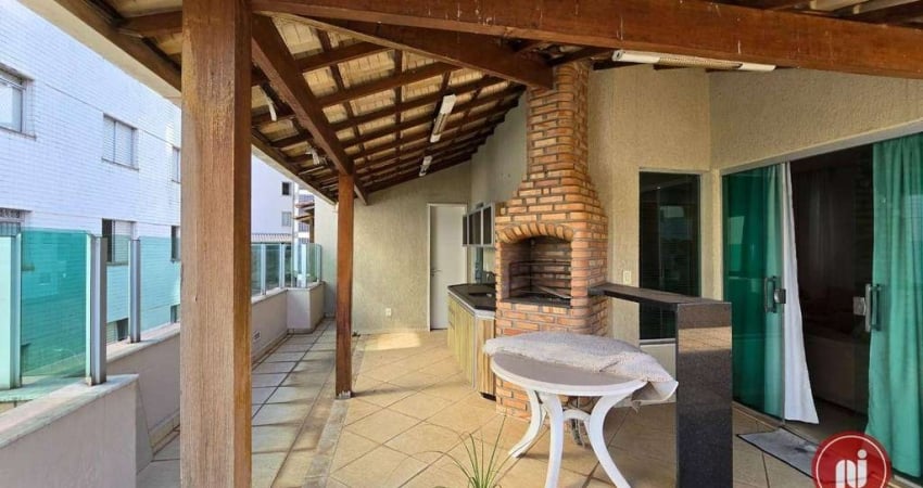Cobertura com 3 dormitórios à venda, 180 m² por R$ 770.000,00 - Buritis - Belo Horizonte/MG