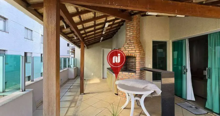 Cobertura com 3 dormitórios à venda, 180 m² por r$ 770.000,00 - buritis - belo horizonte/mg