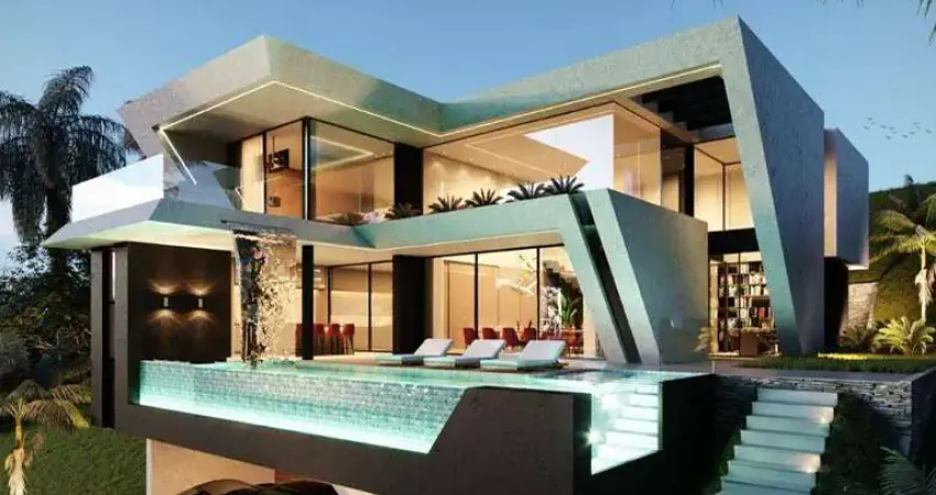 Casa com 5 dormitórios à venda, 677 m² por r$ 4.400.000,00 - jardim serrano - nova lima/mg